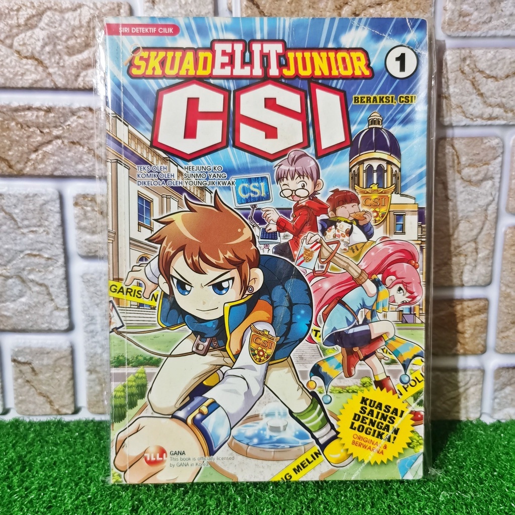 Preloved Komik Skuad Elit Junior Csi Gempak Starz Gempakstarz