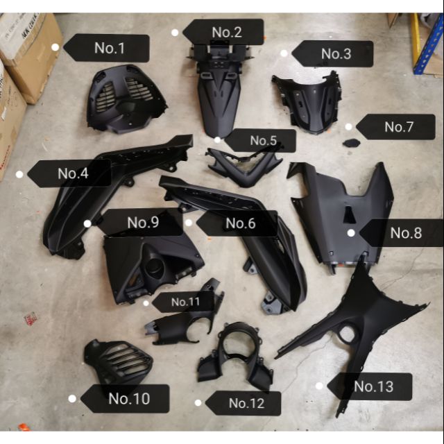 Full Set Inner Inner Set Yamaha Nmax V Original Hly Shopee