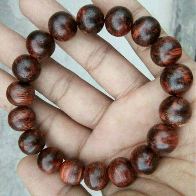 Kayu Natural Kalimantan Super Fragrant Laka Gaharu Wood Bracelet Mm