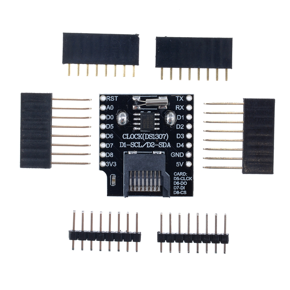 Diymore Micro Sd Wemos D Mini Data Logger Shield Rtc Ds Clock For