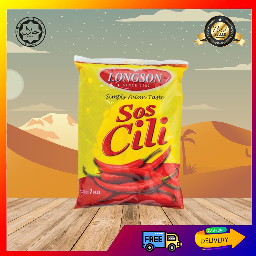 Longson Chili Sauce 1Kg Longson Cili Sos 1Kg BORONG TERMURAH DI