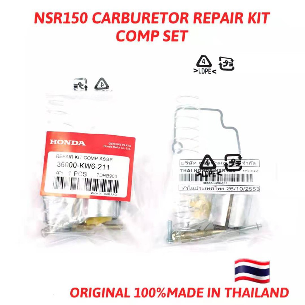 NSR150 HONDA CARBURETOR REPAIR KIT ORIGINAL THAILAND KARBURETOR JARUM