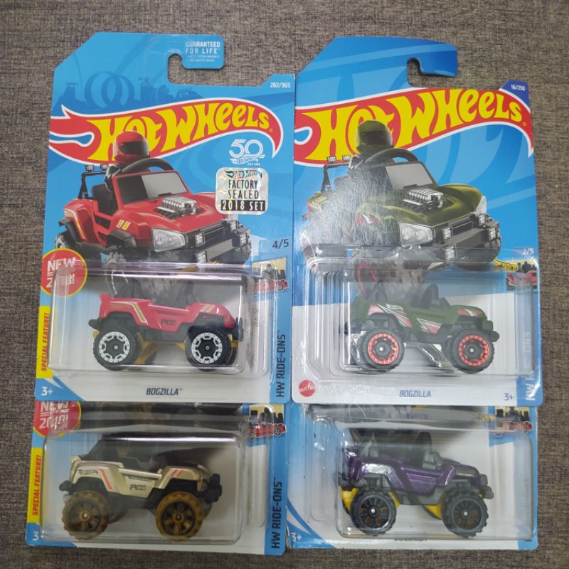 Hot Wheela Bogzilla Hw Ride Ons Factory Sealed Shopee Malaysia