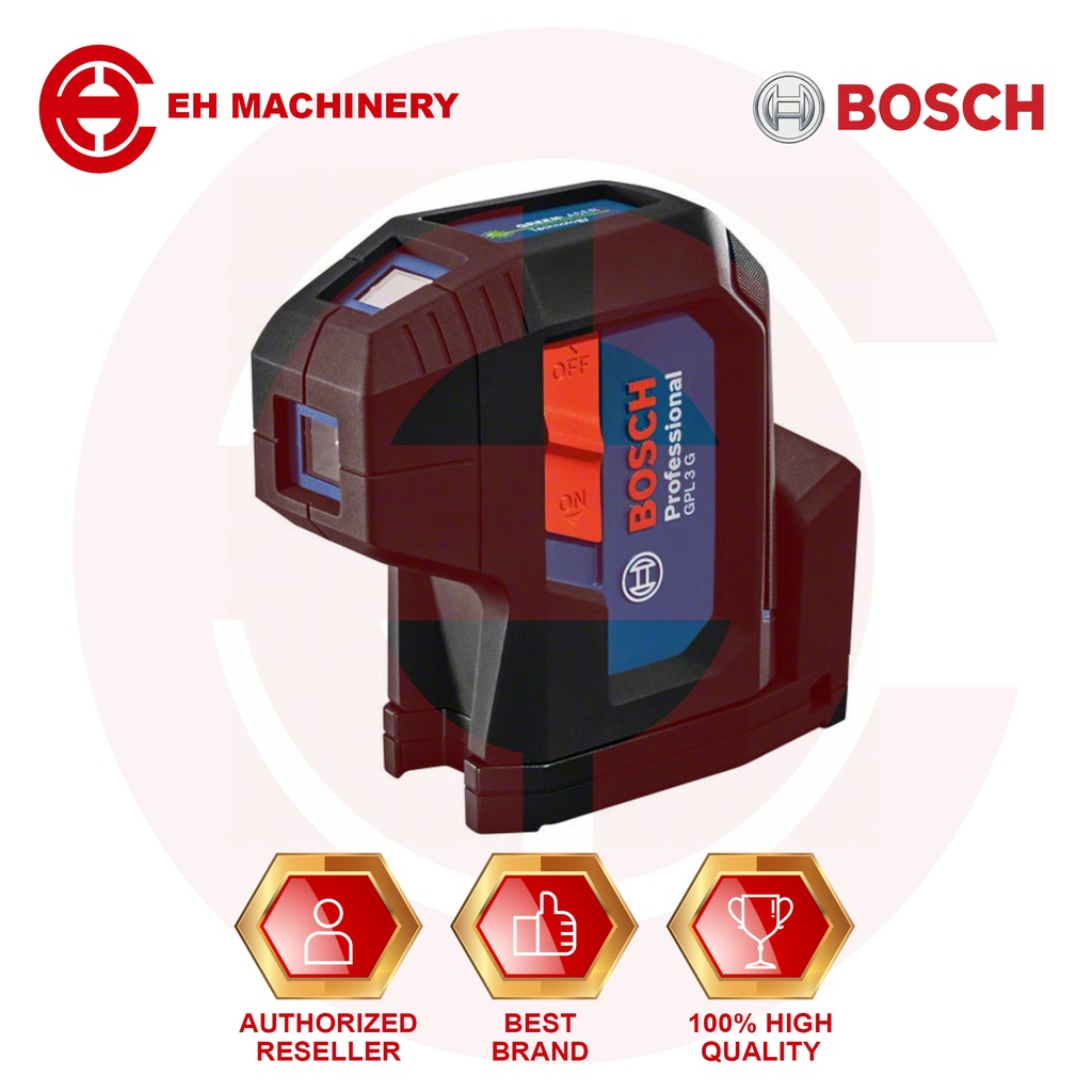 BOSCH POINT LASER GPL 3 G Shopee Malaysia