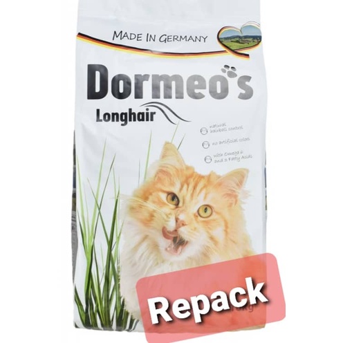 Repack Kg Dormeo S Long Hair Feline Dry Cat Food Kg Dormeos