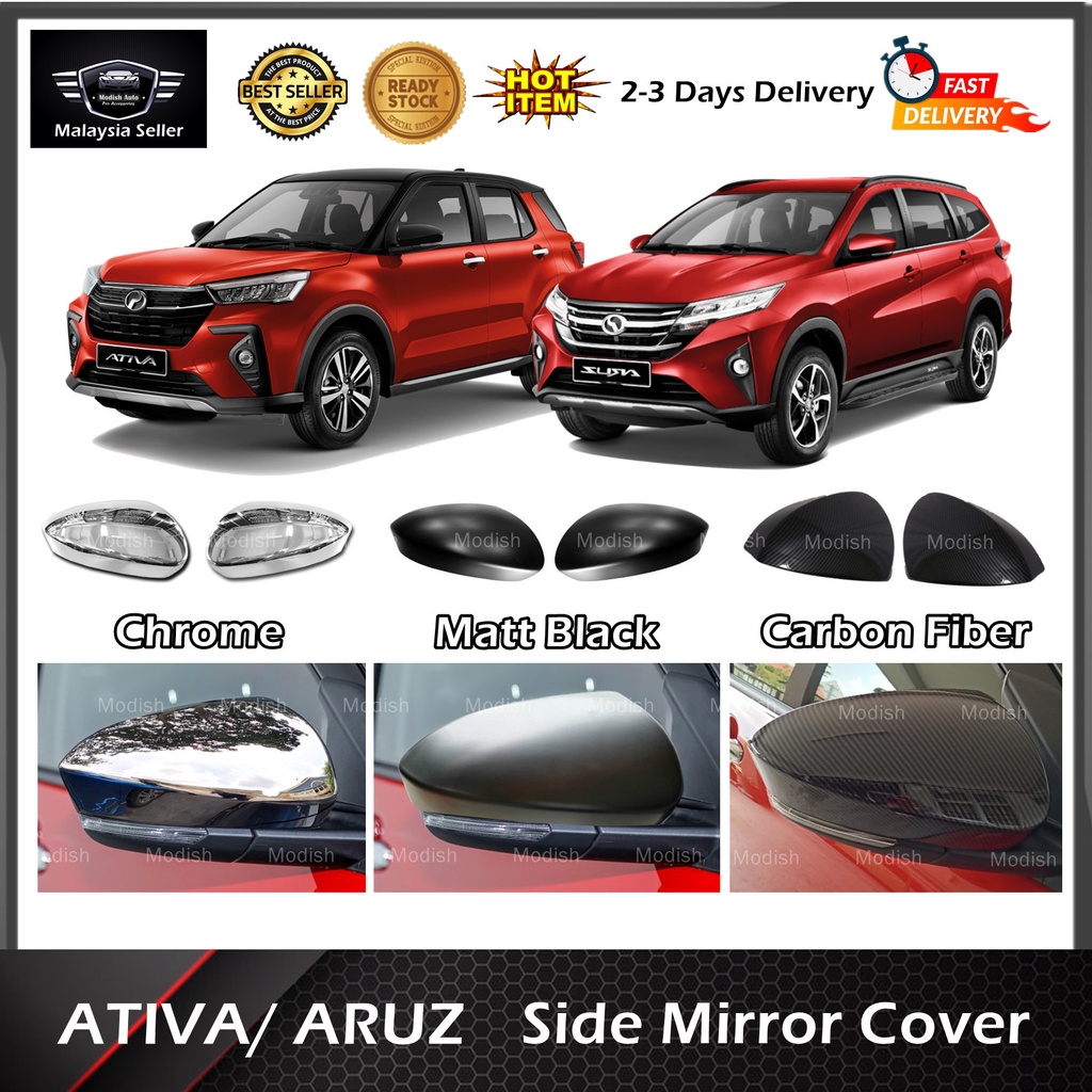 Modish Perodua Ativa Aruz Toyota Rush Left Right Rearview Side Mirror