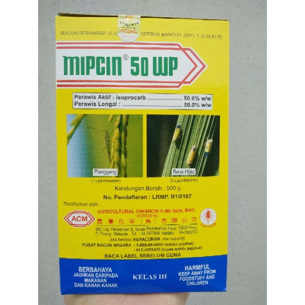 MIPCIN 50WP ACM Racun Serangga 500g Shopee Malaysia