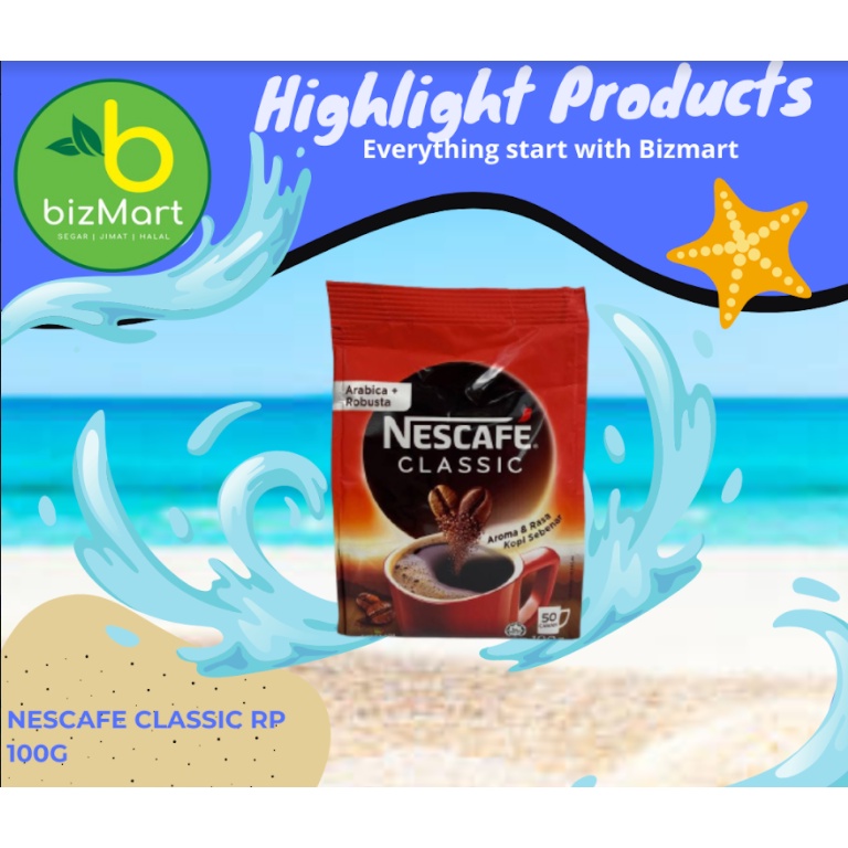 NESCAFE CLASSIC REFILL PACK 100G Shopee Malaysia