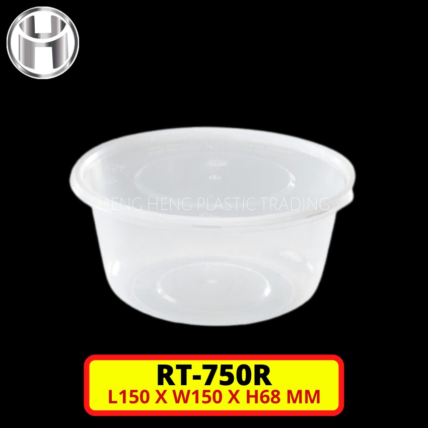 Felton Rt R Fc B Rt R Round Clear Container Bekas Kek