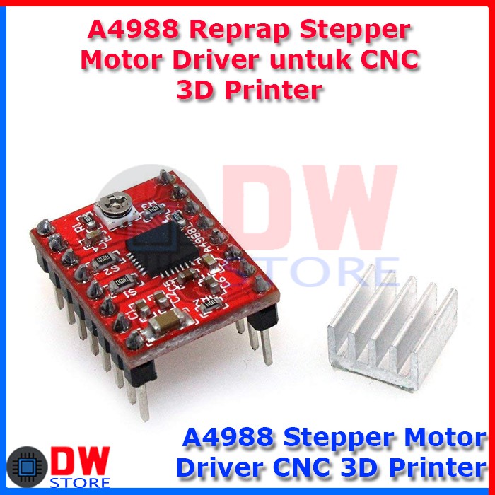 A Reprap Stepper Motor Driver For Cnc D Printer Shopee Malaysia