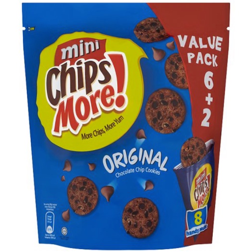 Exp Chipsmore Mini Coklat Double Chocolate Coklat Chip Cookies