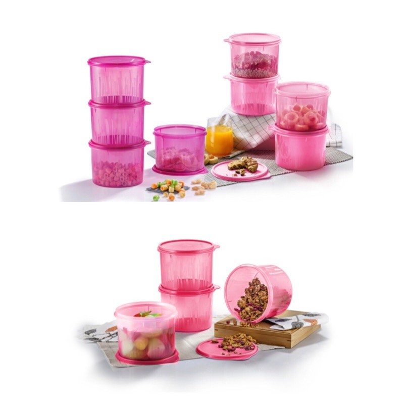 Tupperware Snack N Stack Full Shopee Malaysia