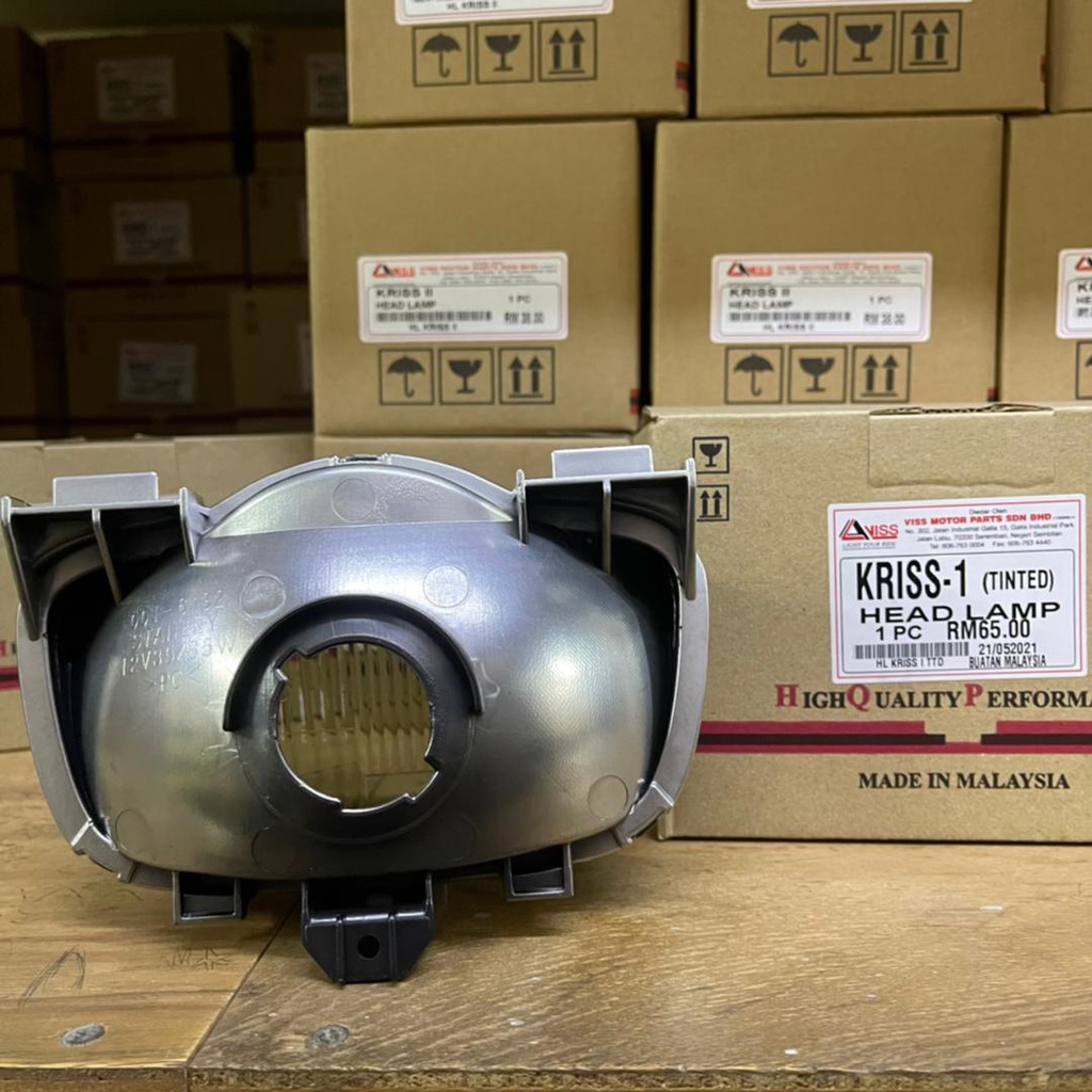 Modenas Kriss Head Lamp Acc Black Tinted Modenas Kriss Kriss