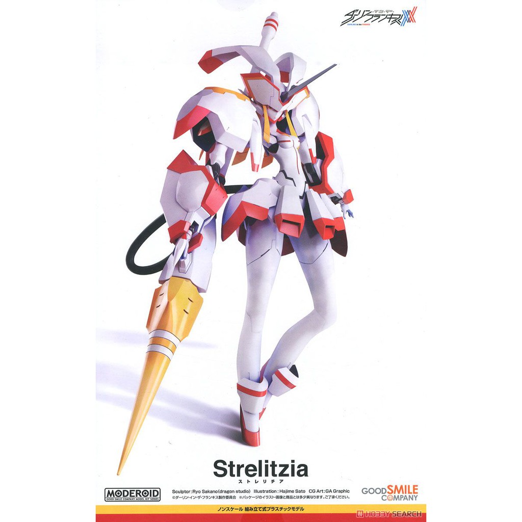 Ready Stock Gsc Moderoid Darling In The Franxx Zero Two Strelitzia