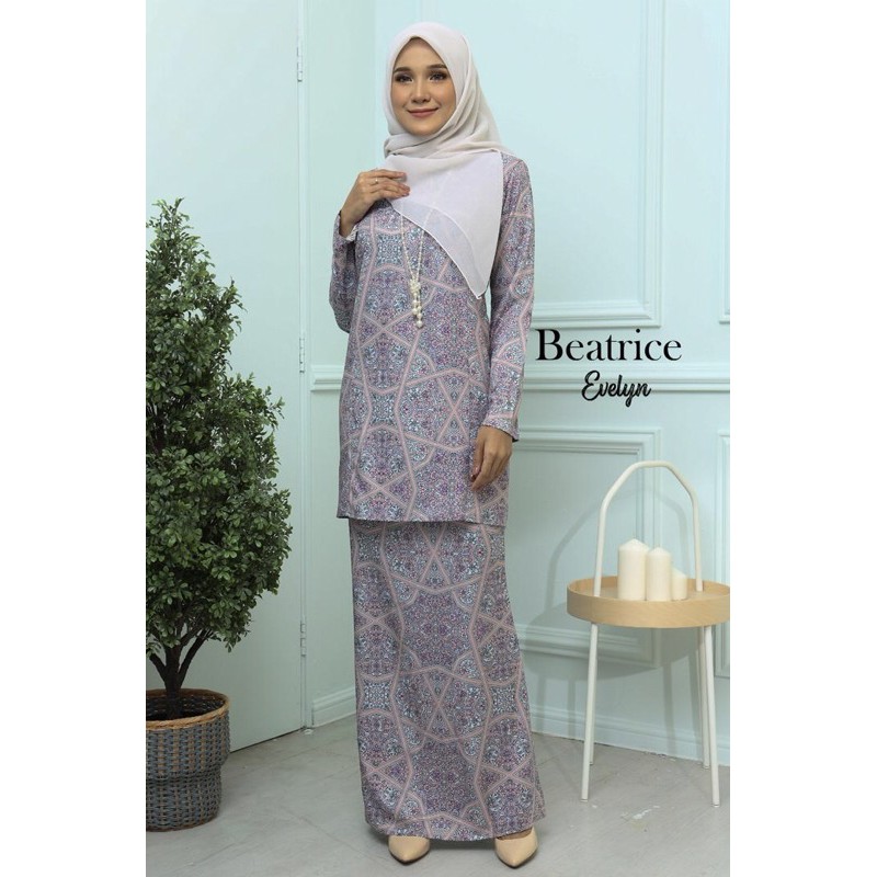 Baju Kurung Beatrice Baju Raya 2023 Kurung Moden Murah I Baju