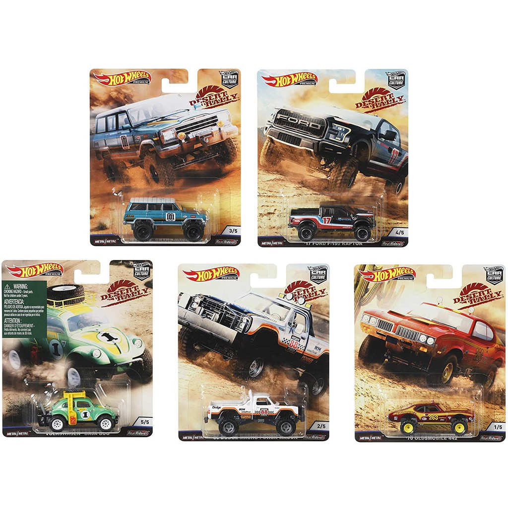 HOT WHEELS DESERT RALLY CAR CULTURE FPY86 956K RAPTOR BEETLE Shopee