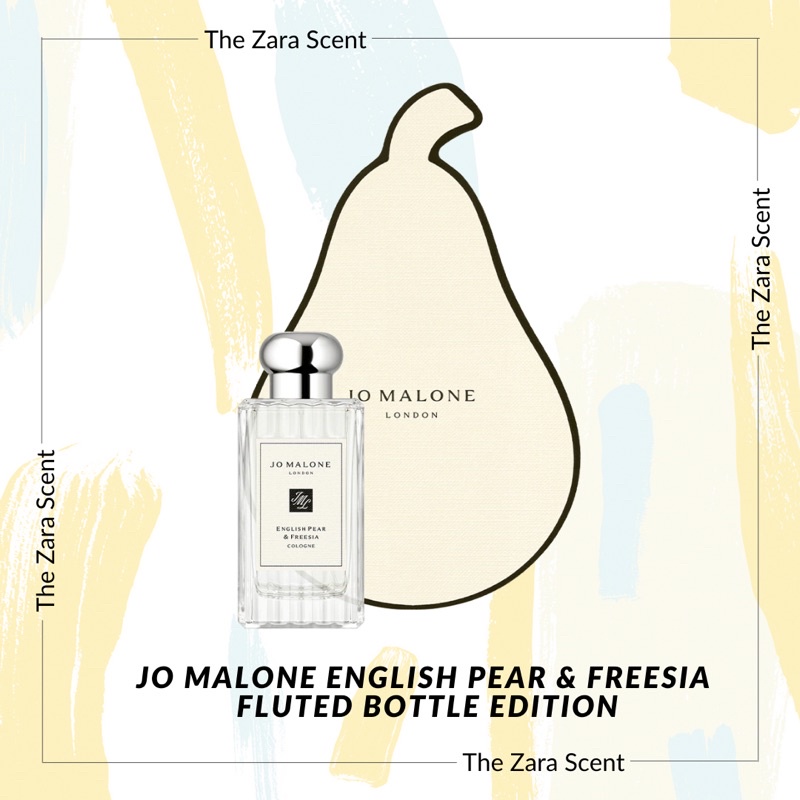 Jo Malone English Pear Freesia Fluted Bottle Edition Shopee Malaysia