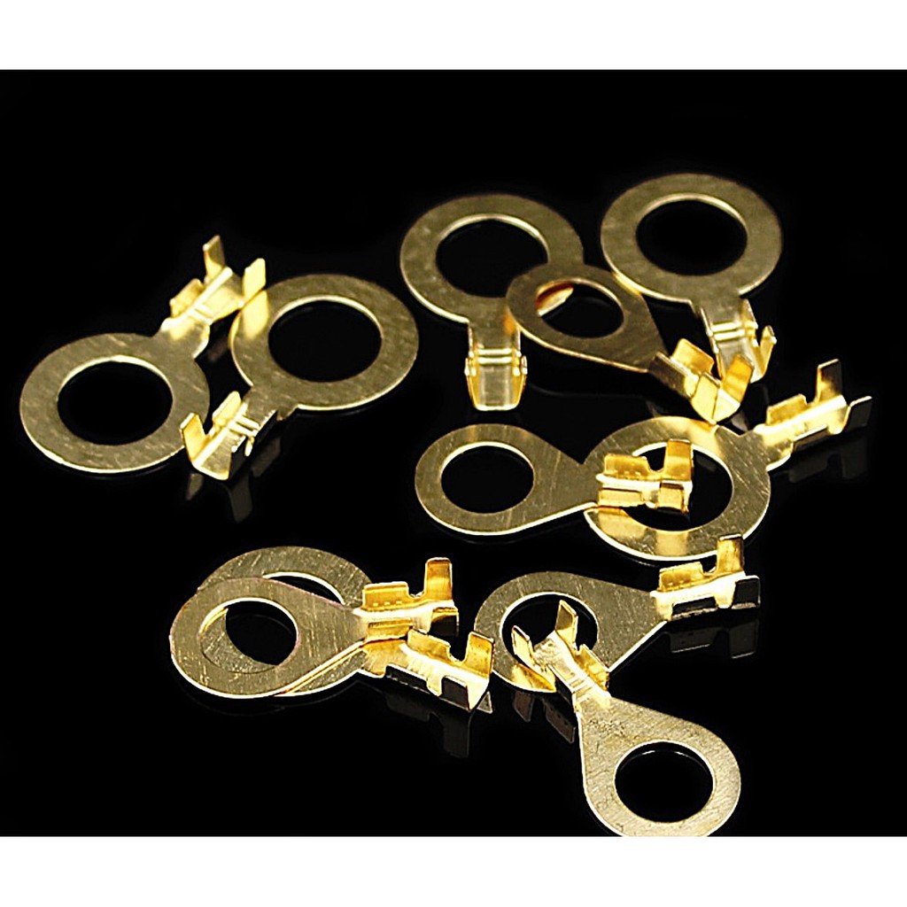 Pcs M M M M Ring Cable Lugs Terminals Assorted Naked Connector Wire Cable Connectors