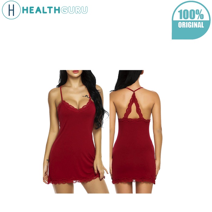 Healthguru Lingerie American European Women Sexy Lace Dress Lingerie