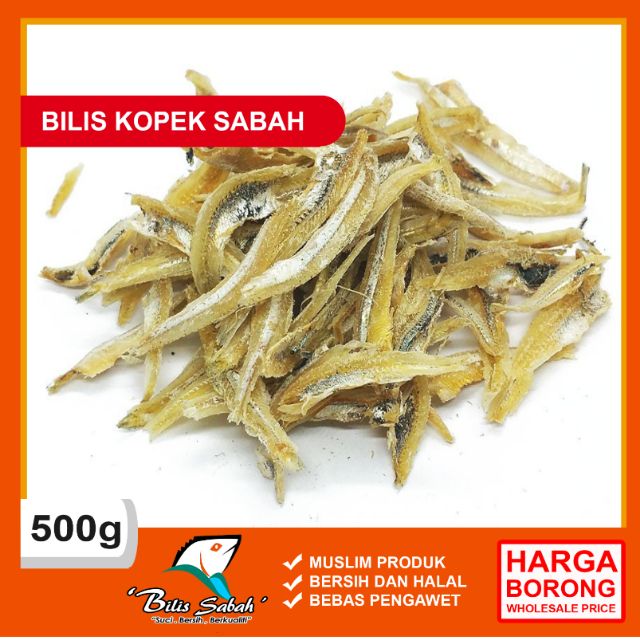 BORONG Ikan Bilis Kopek Sabah Gred AAA Shopee Malaysia