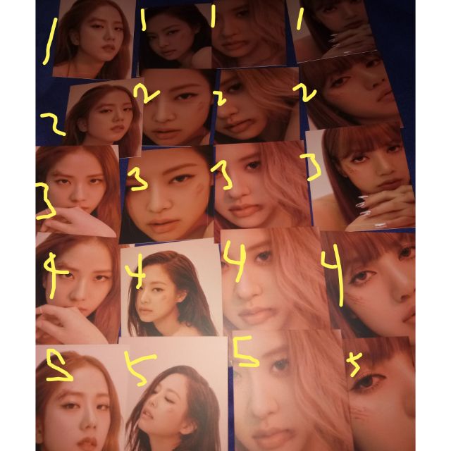 BLACKPINK KILL THIS LOVE OFFICIAL PUZZLE PHOTOCARD Shopee Malaysia