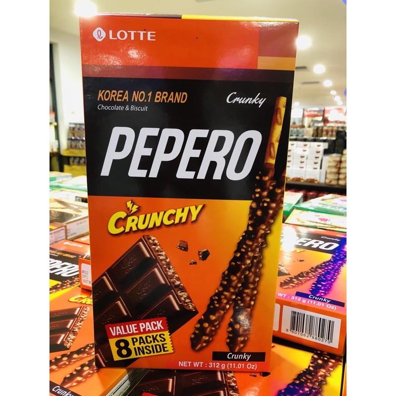 Pepero Big Pack Chocolate G Almond White Chookie Choco Filled