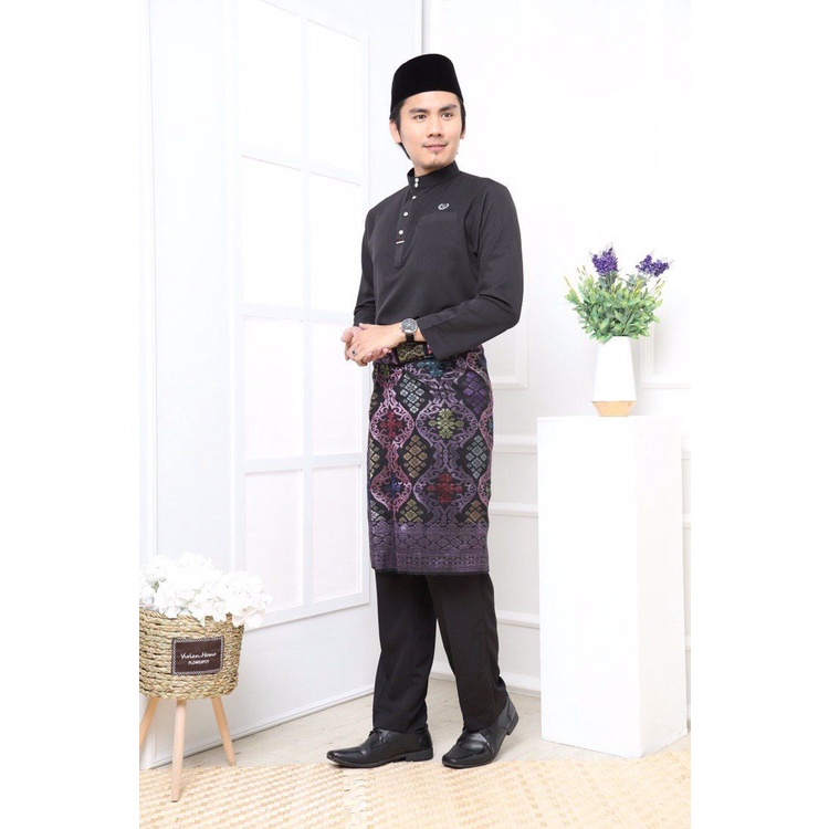 DMIMI Baju Melayu Shahmi Haikal Pearlskin Dewasa Readystock Shopee