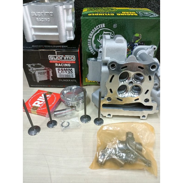 Y15 LC135 COMBO RACING CERAMIC BLOCK 65MM SUPRIMO ESPADA SUPER HEAD 22