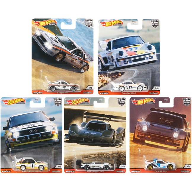 HOT WHEELS CAR CULTURE PREMIUM THRILL CLIMBERS ASSORTMENT FPY R