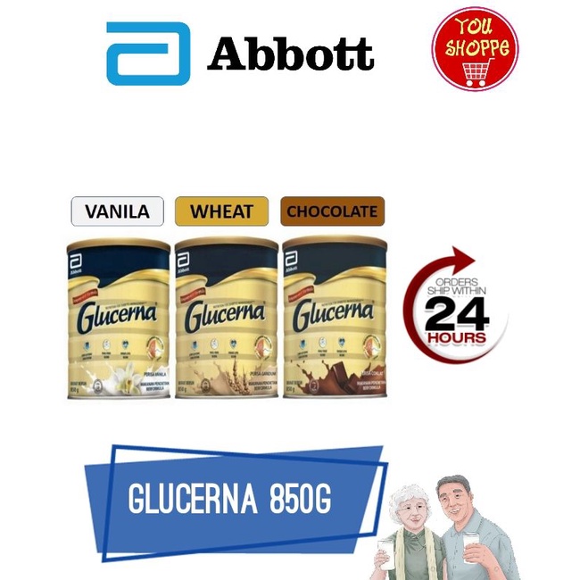 Glucerna Milk Powder Diabetic Formula For Adult G Shopee Malaysia