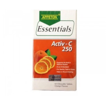 Appeton Essentials Activ C Orange 250mg X 60 S Shopee Malaysia