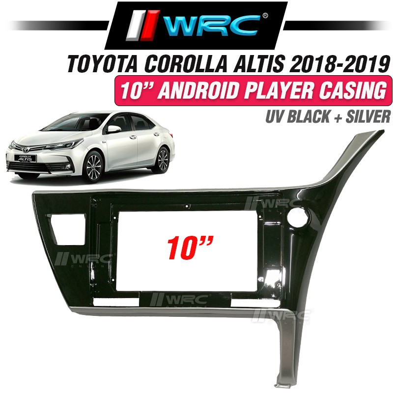 Toyota Corolla Altis Android Player Casing Uv Black