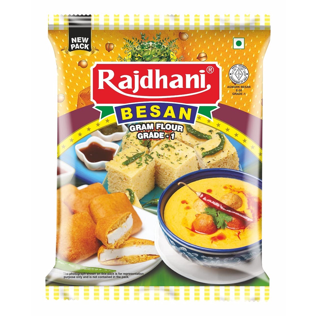 Rajdhani Besan Gram Flour 500g Tepung Kacang Kuda Shopee Malaysia