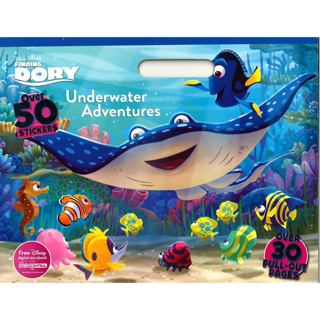 BBW Disney Pixar Finding Dory Underwater ISBN