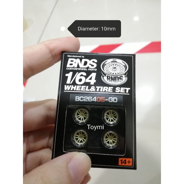 BNDS PART Custom RIM Rims For Hot Wheels Kyosho Inno Tarmac Mini