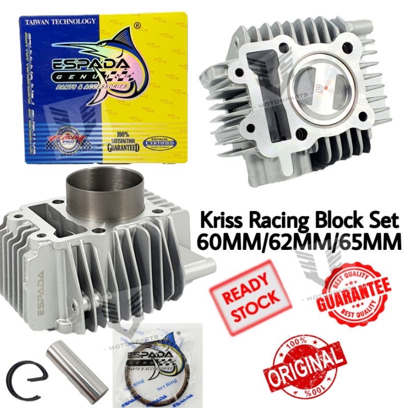 Modenas Kriss Kriss110 Espada Racing Engine Block Set 60mm 62mm 65mm