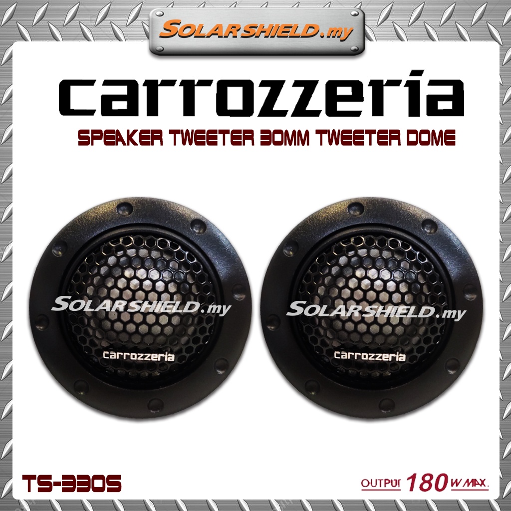 Carrozzeria Car Speaker TS 330S 30mm Tweeter Dome Car Audio Speaker