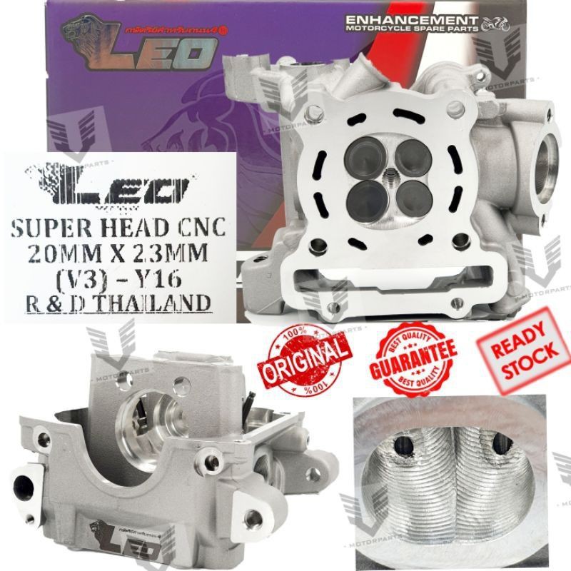 Y16ZR Y16 Leo Racing Superhead V3 20 23MM CNC With Valve Leo Thailand