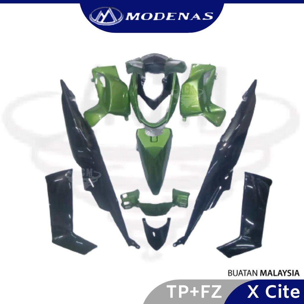 Modenas Original X Cite Full Body Cover Set Kit Color Parts