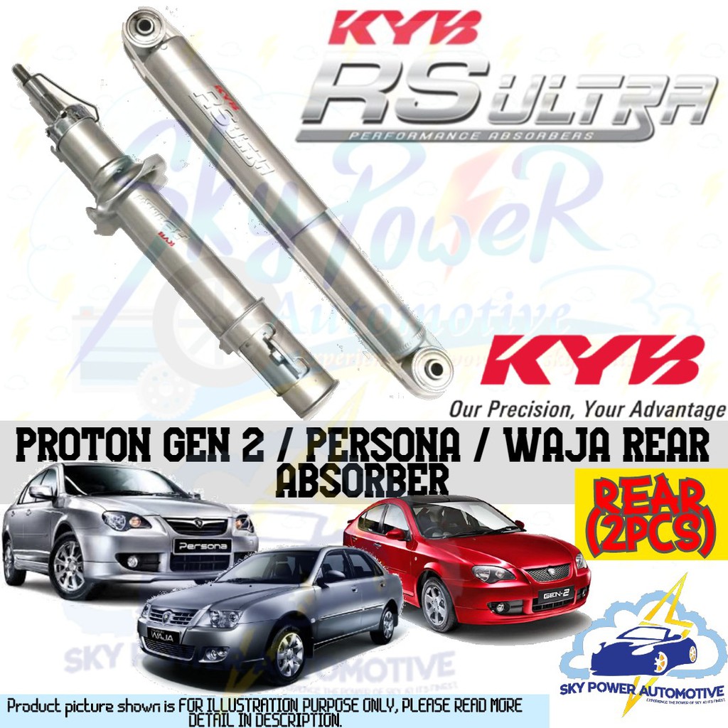 PROTON GEN 2 PERSONA WAJA 1 6 KAYABA KYB RS ULTRA HEAVY DUTY