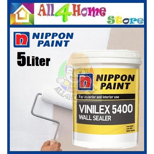 Liter Nippon Vinilex Wall Sealer Interior Exterior Wall Sealer