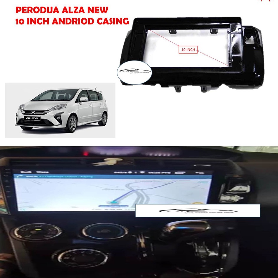 Perodua Alza Inch Android Player Casing Shopee Malaysia