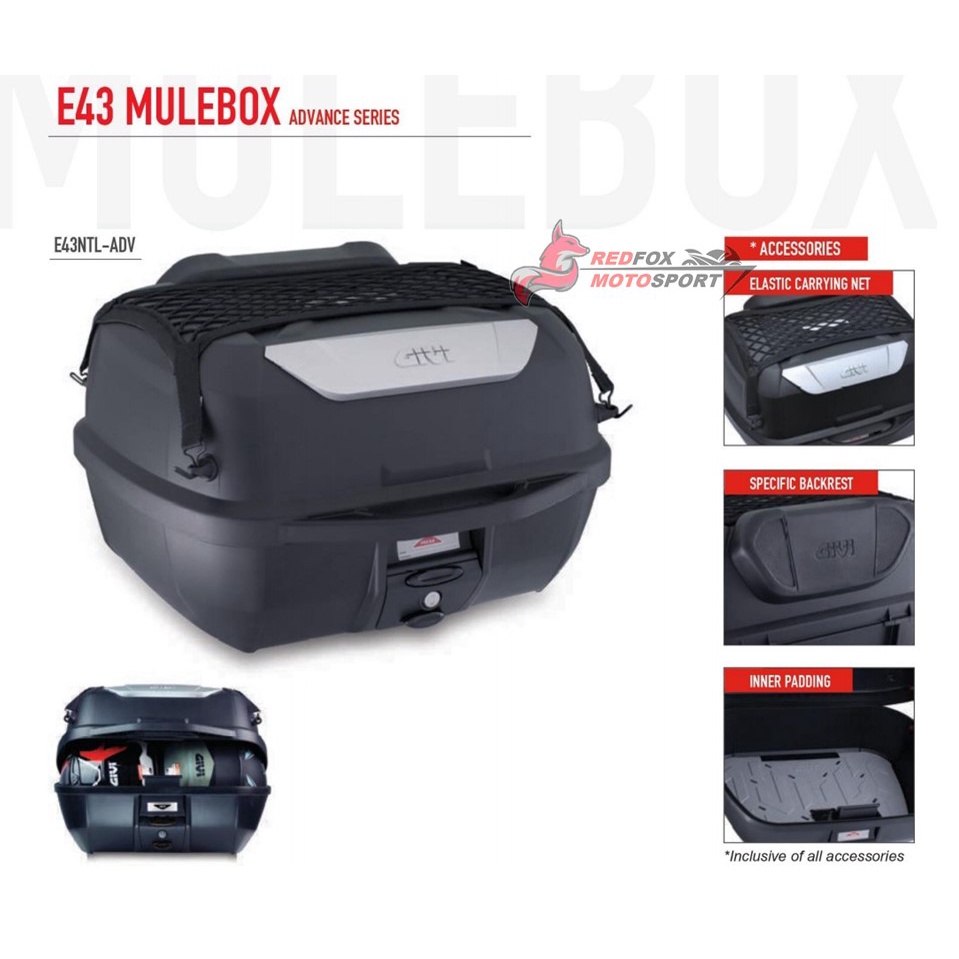 Original Givi Box E Rn E Bold E Ntl Adv Monolock Top Cases