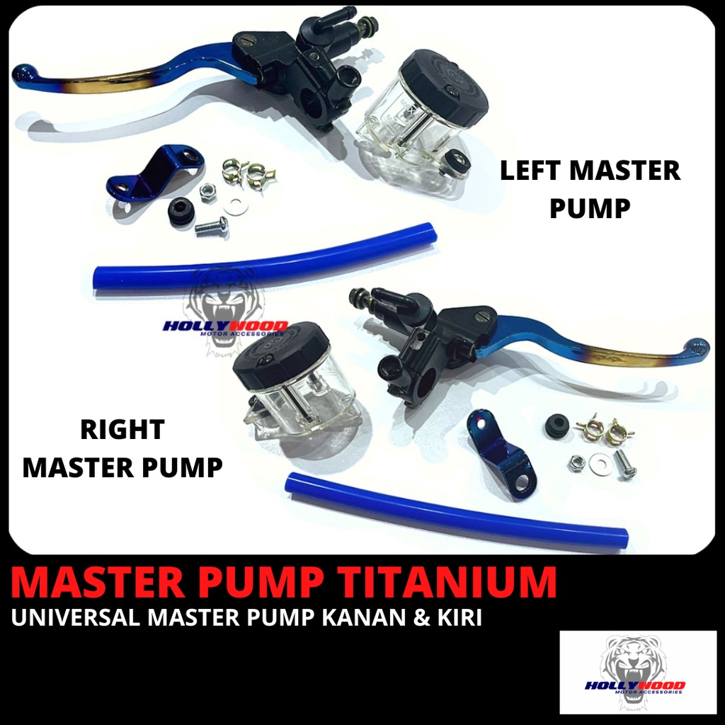 TITANIUM MASTER PUMP BOTOL BESAR BRAKE YAMAHA LC135 Y15 125ZR R15 FZ150