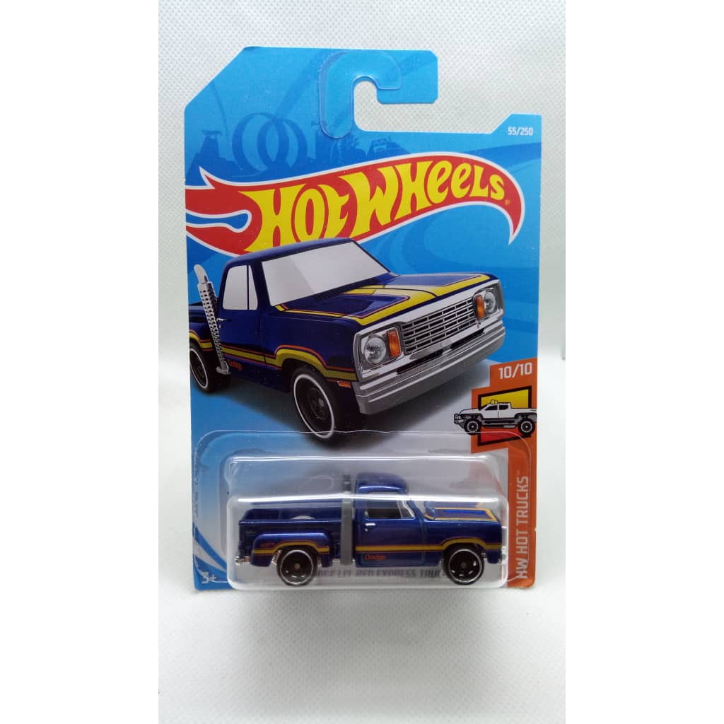 Hot Wheels HW Dodge Li L Red Express Truck Blue Hotwheels
