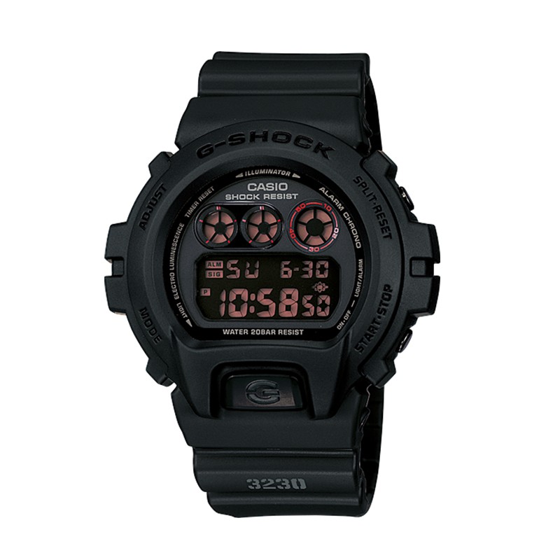 Casio G Shock Standard Digital Black Resin Watch DW6900MS 1D DW 6900MS