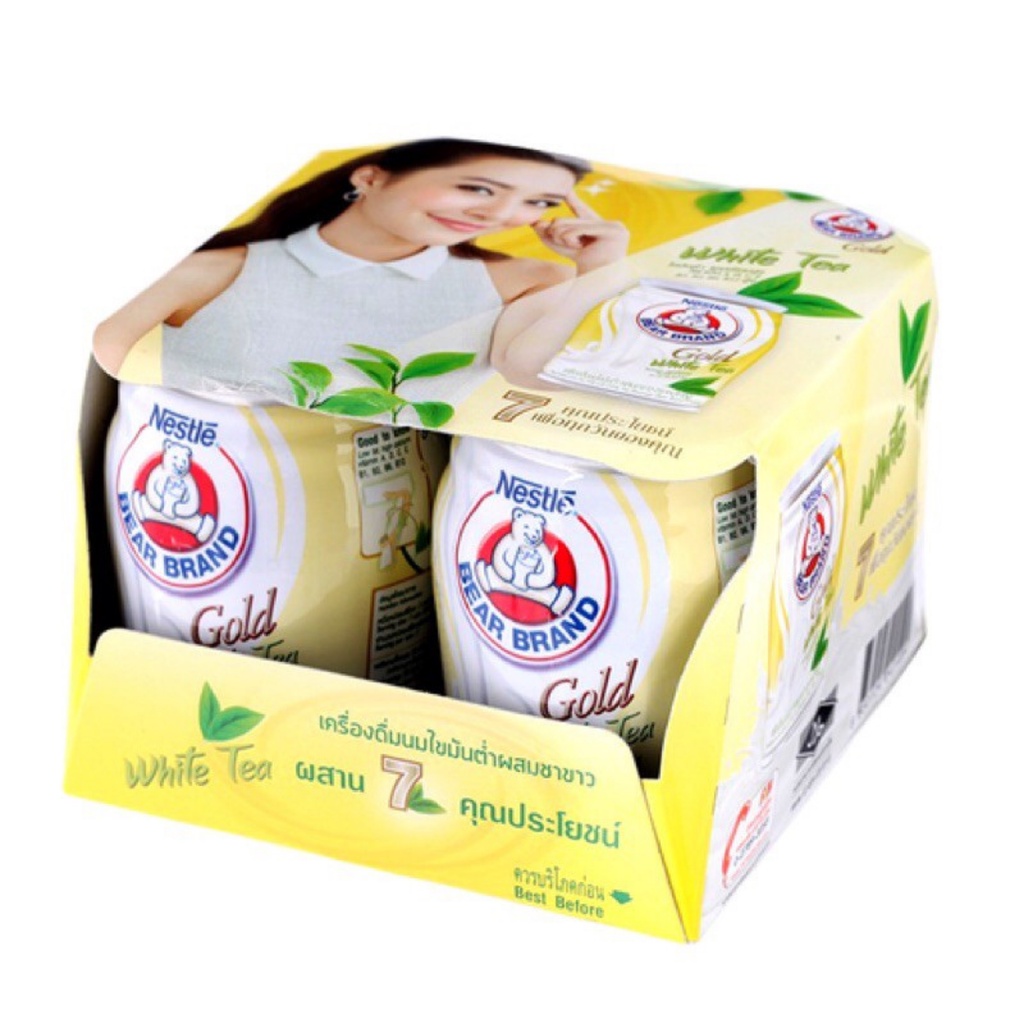 Thailand Halal Nestle Bear Brand Gold Milk Susu Cap Beruang Nestle