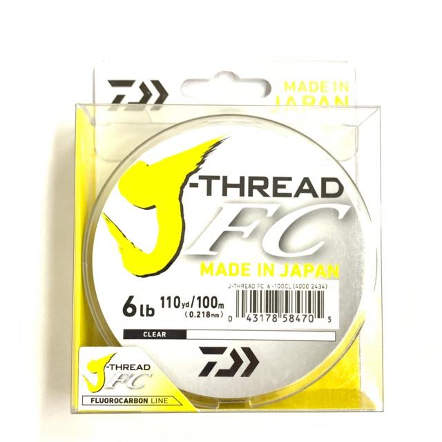 DAIWA J Thread Fluorocarbon Leader Line Made In Japan Shopee Malaysia