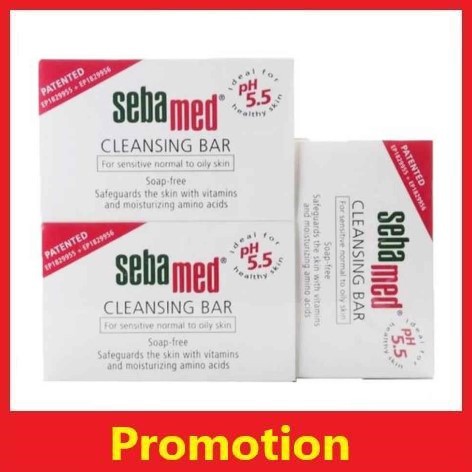 Sebamed Cleansing Bar G X G For Sensitive Normal To Oily Skin