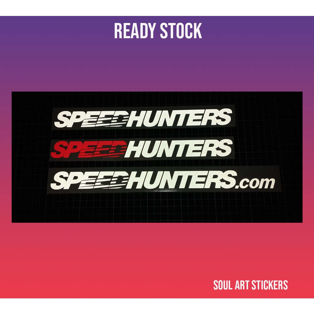 Sticker Speedhunters Sticker Speedhunters Sticker Pantulan Cahaya